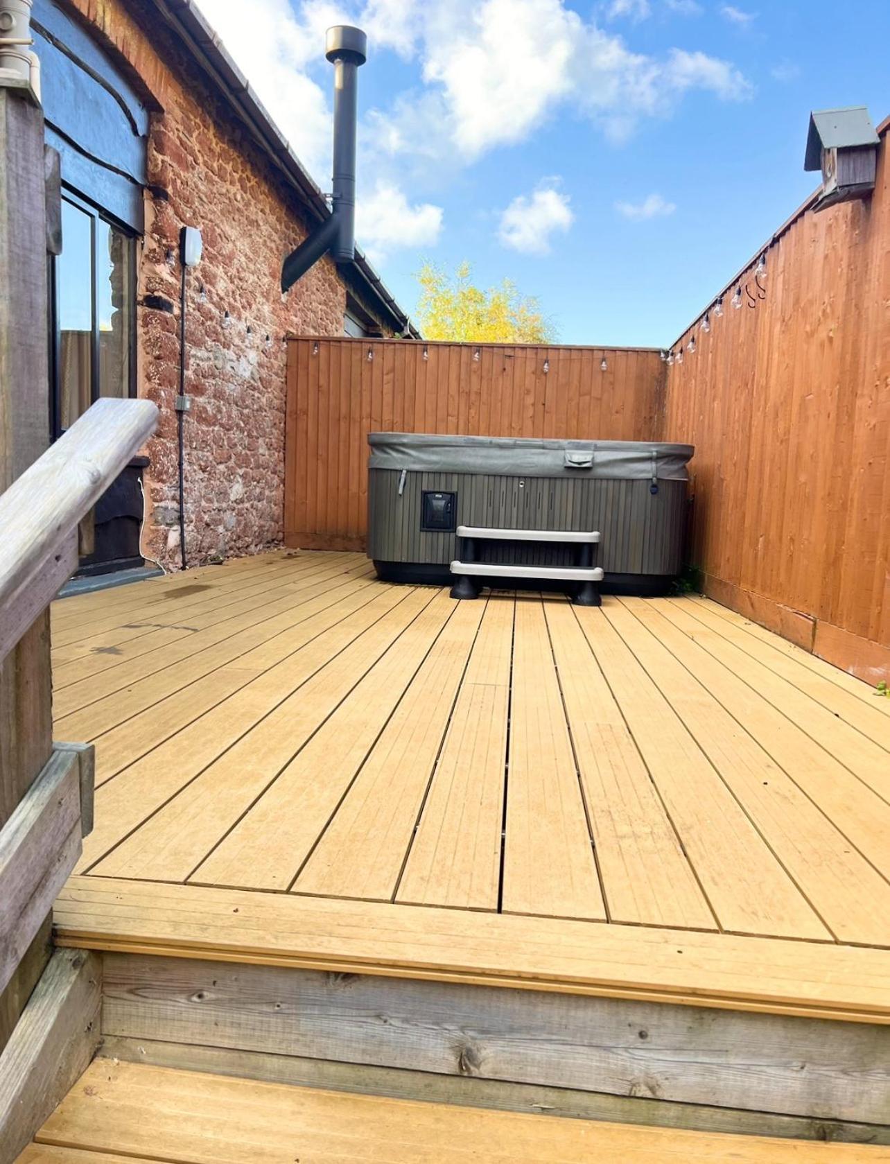 Countryside Converted Barn With Hot Tub Newton Abbot Exterior foto